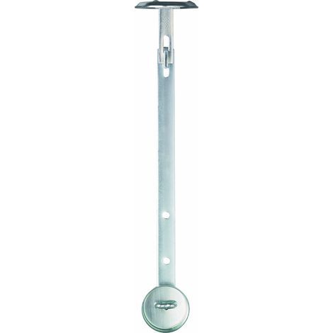 Abus Gs20 Spranga per Griglie, Set di 2, Blocco Antieffrazione per Grate Da Cantina, Asta Resistente contro Le Manipolazioni, Livello di Sicurezza: 4, 01281 (1/5)