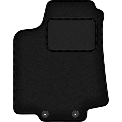 Alfombrilla de conductor negra para Volkswagen Golf IV Cabrio (1998-2002)