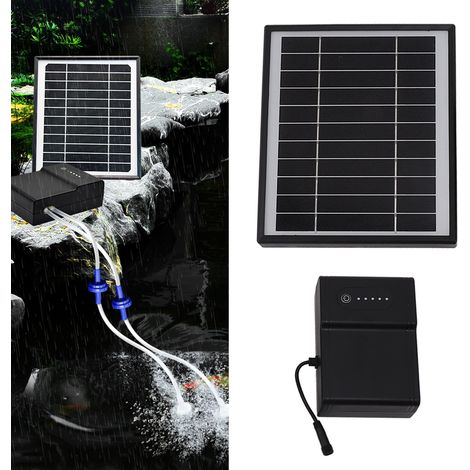 Solare Sauerstoffpumpe mit geteiltem Gehäuse und doppelter Entlüftung, Gleichstrom-Solar-Sauerstoffpumpe (1/5)