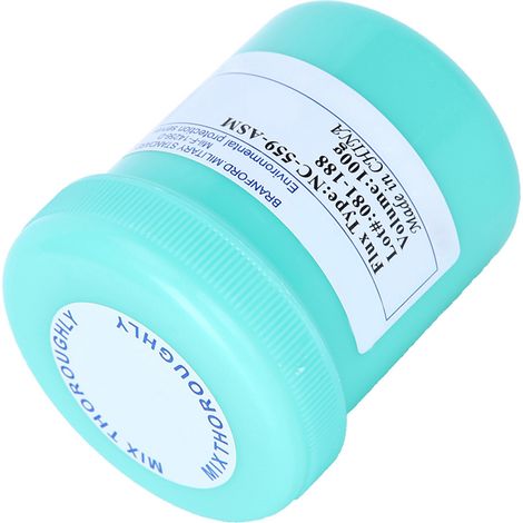 Pâte à flux NoClean pour la réparation de téléphones, soudure, crème à l'étain 559 NC559ASM 28 µm (1/5)