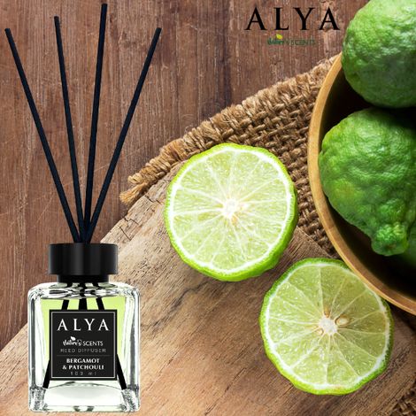 Bastoncini profumati Alya Bergamotto e Patchouli 100 ml