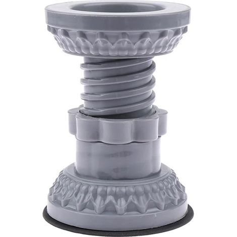 Amortiguadores de vibración para lavadora, altura ajustable. Base para lavadora y refrigerador. Diámetro: 4,8 cm. (1/2)