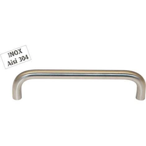 Cadap 00492/72S Manija de puerta inox cepillado 96 mm