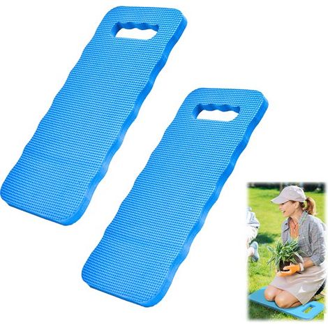 Lot de 2 coussins de jardinage - Coussin de genoux - Coussin de jardinage - Coussin en mousse EVA - Léger et hydrofuge - Idéal pour le jardinage, le nettoyage et les activités de plein air - (40 x 18 (1/5)