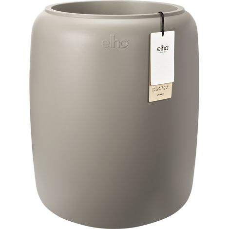 Elho Amber Beads Medium 40 - Beige - L 39 x B 39.2 x H 48 cm - intérieurextérieur - 100% recyclé (1/3)
