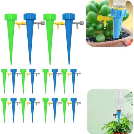 Système d'irrigation goutte à goutte 20 pièces perche d'arrosage automatique arroseur de plantes réglable (multicolore, 13,5 x 3 cm) (1/5)