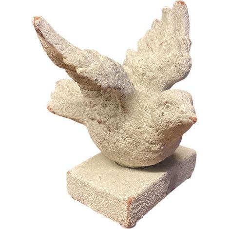 Decorative Garden Bird Ornament - Resin - L9 x W9 x H10 cm