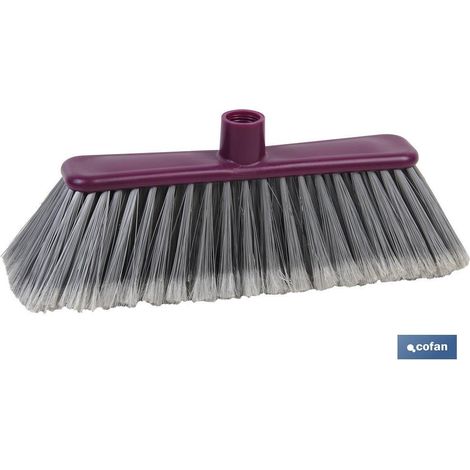 Cepillo De Barrer  Modelo Palmyra 32x8x13 Morado (1/4)