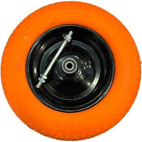 RUOTA CARRIOLA ANTIFORO CARDINALE mozzo 150 mm - asse lungo 210 mm