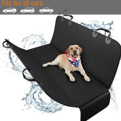 Autositzbezug für Hunde – Universal – 600D Oxford-Gewebe – Wasserdicht – 147 x 137 cm (1/4)