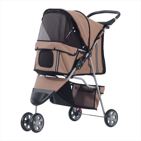 Caisse de transport pour animaux pliable avec roues et freins 75 (1/5)