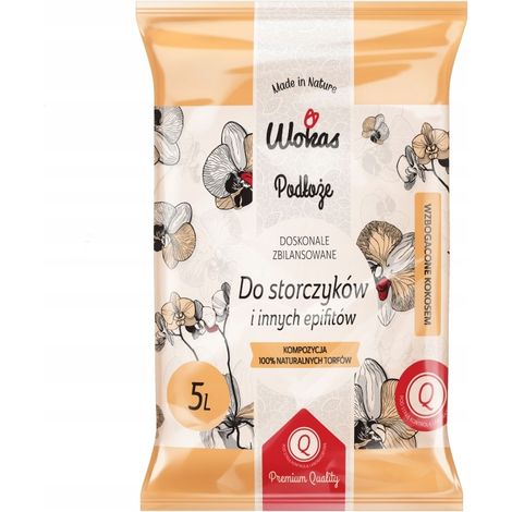 Substrat Wokas Smart Earth pour orchidées et autres épiphytes 5L