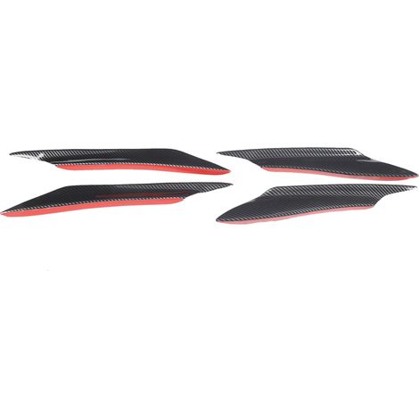 Universeller Stoßstangenspoiler, Karosserie-Kits aus Kohlefaser, einfache Montage für einen sportlichen Look, reduziert den Windwiderstand, Schutz. (1/5)