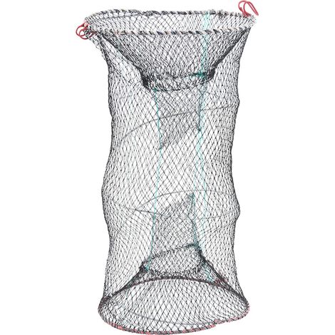 Épuisette pliante portable, piège à crevettes, crabe, homard, filet de pêche avec appâts (1/5)