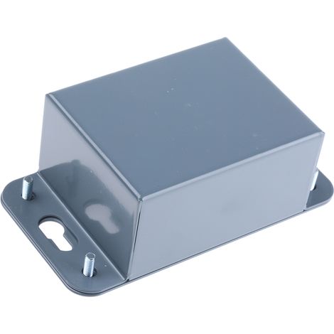 Boîtier d'instrumentation RS PRO en Acier laminé à froid Gris, dim. ext. 65 x 85 x 42mm ( Prix pour Boîte de 1 )