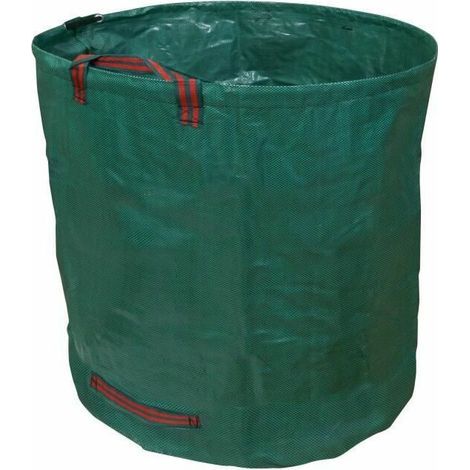 Royaluxe - Set of 2 Garden Bags 272L with Handles, Waterproof Garden Bin Bags, 10 Green Outdoor (1/4)