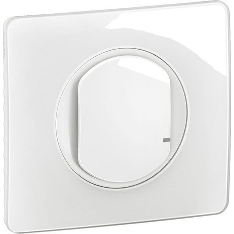 Legrand - Cu00e9liane 2024 - Variateur 2 fils - COMPLET - blanc - 1 poste - Ru00e9f : CG0060 (1/2)