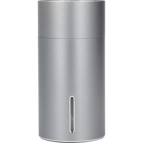 Humidificateur USB 3 vitesses réglable, silencieux, automatique, mini, portable, diffuseur d'arômes pour voiture, 260 ml, gris (1/5)