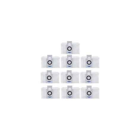 Sacchetti monouso per aspirapolvere per ECOVACS DEEBOT X1 OMNI DEEBOT T10 T20 Omni Robot, accessori di ricambio, confezione da 10 (1/4)