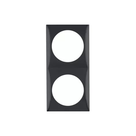 Berker Rahmen 2fach Integro Flow schwarz glänz 918262510 (1/2)