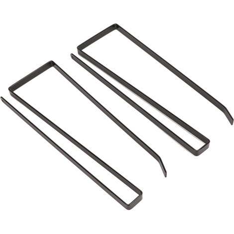 Support mural pour essuie-tout en acier inoxydable 2 pièces, robuste et étanche pour cuisine ou salle de bain (1/5)
