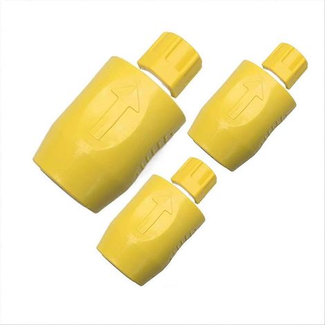 Set mit 3 Ersatz-Schlauchanschlüssen für PUZZI 8/1, 10/1 und 30/4. Einfache Installation und flexible Anwendung. (1/5)