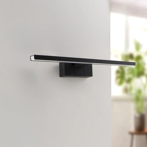 CCYKXAApplique murale LED pour miroir de salle de bain9W 40 cm, blanc neutre 4000K, étanche IP44, se fixe sur miroirs, meubles ou murs, 400X51X128mm (H) (1/5)