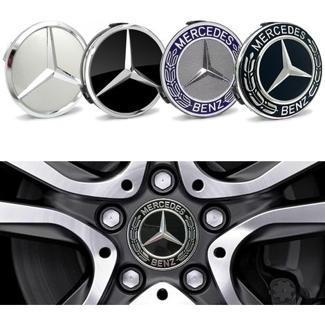 Mercedes-Benz Radnabenkappen / Radembleme – 4er-Set (1/5)