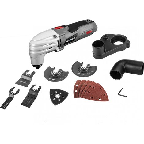 Graphite Herramienta Multifunción 250W con 6 accesorios (1/5)