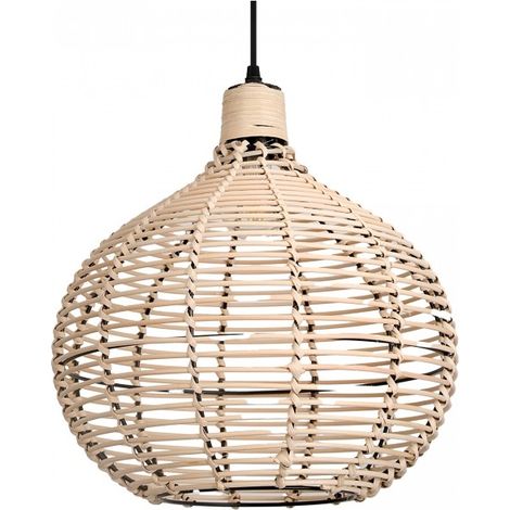 Lampada a sospensione decorativa intrecciata in stile boho (1/3)