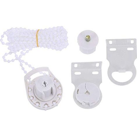 Fixation pour Store Enrouleur 38mm Support pour Store Enrouleur Poulie latérale pour Embrayage Kit de chaîne de Perles Longue décorative pour Les traitements de fenêtre (1/5)