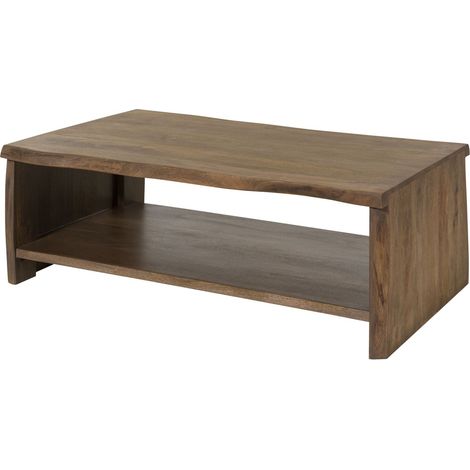 Couchtisch Mango 118x70x40 braun geölt PURE MANGO 205Massivmoebel24 GmbH