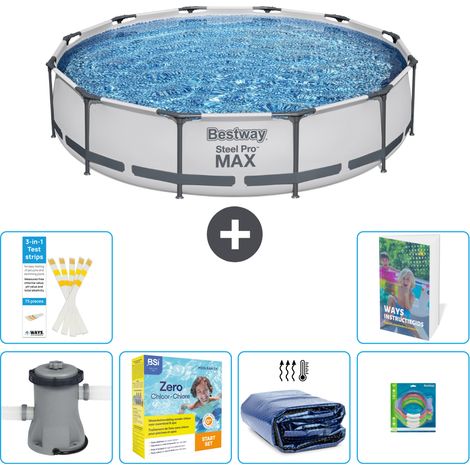 Bestway Steel Pro MAX Rund - 366x76 cm - 7-teilig S181