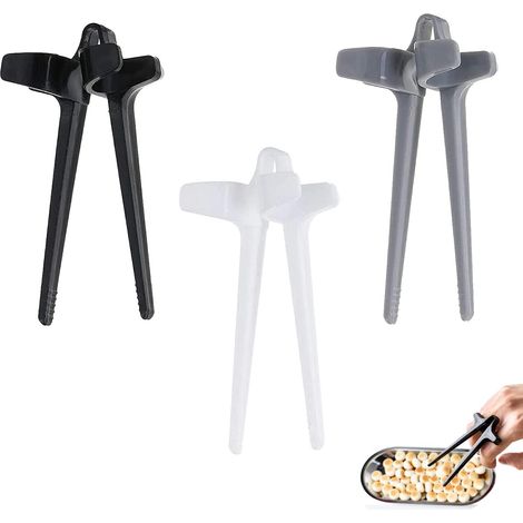 3 Pièces Baguettes de Doigt pour Gamer, Baguettes de Collation en Plastique, Pinces Alimentaires en Plastique pour Gamer (1/4)