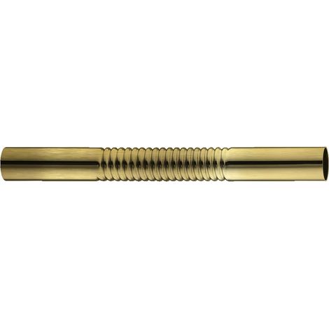 Canotto flessibile rigato ottonato - Misura ø26 L.300 mm 74/3O