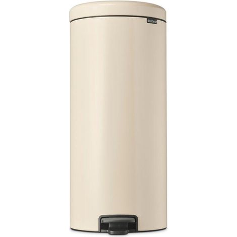 Brabantia Newicon - Poubelle à pédale (30 L), beige (1/5)