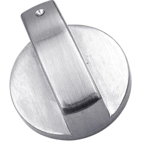 Bouton de commande universel pour cuisinière à gaz, argent, adaptateurs, bouton rotatif de remplacement pour brûleur, 6 mm/0,24''