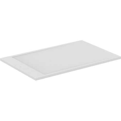 Receveur de douche antidérapant IDEAL STANDARD Ultra Flat S I.Life recoupable avec bonde largeur 140 x 90 (1/5)