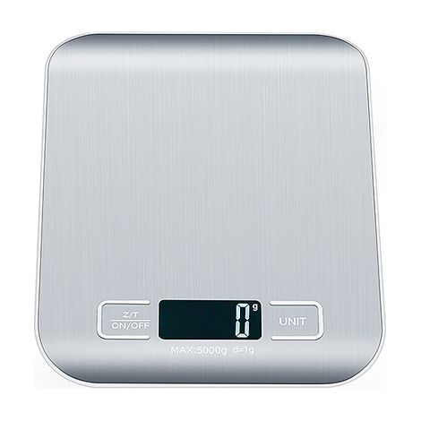 Balance de cuisine électronique rechargeable en ABS 5 kg/1 g-AquaForge (1/5)