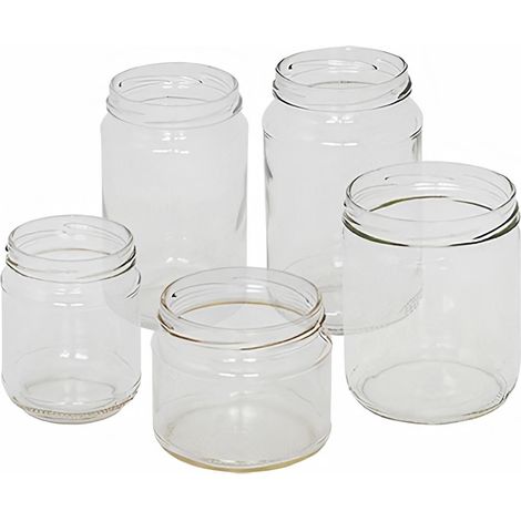 Barattolo in vetro tipo "STD" per alimenti e conserve boccacci con imboccatura Twist Off -1700 mL / Confezione da 12 pezzi (1/4)