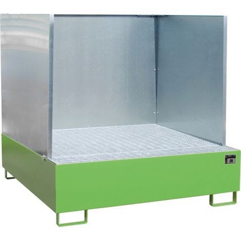 Bauer Südlohn Bac de rétention AW 450/SW, peint, vert réséda