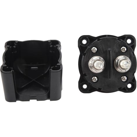 Interrupteur de Batterie 300A Marine, Coupe-Circuit Simple ON/OFF avec Bouton pour Caravane, Bateau, Yacht (1/5)