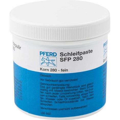 PFERD TOOLS Schleifpaste SFP 250g Körnung SIC 280 250g zum Fein-und Einschleifen von Ventilen und Lagern (1/5)