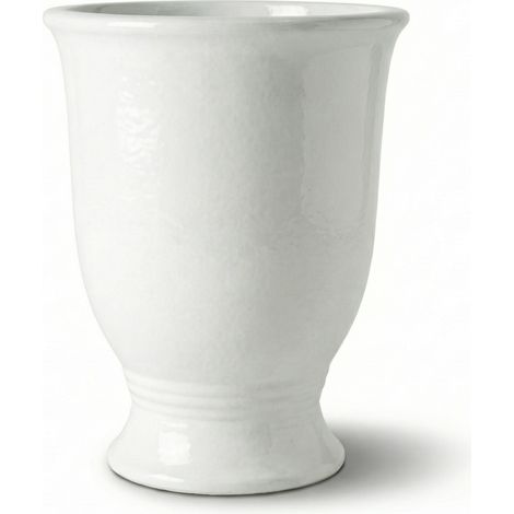 Keramischer Blumentopf Arthur - Weiß - Ø 32 cm Höhe 39 cm (1/5)