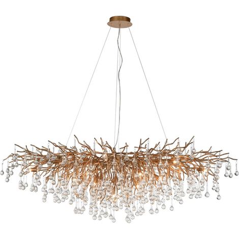 Grand lustre Icicle laiton antique - 2031-11 (1/4)
