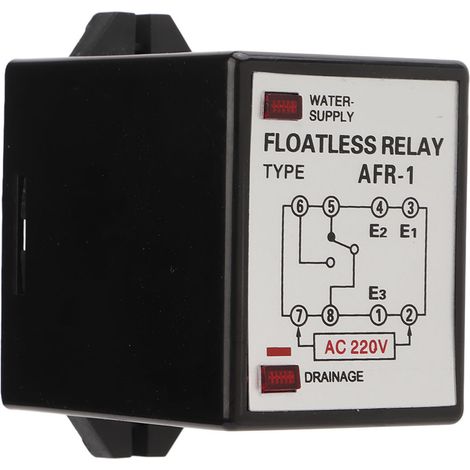 Interrupteur de niveau sans flotteur, relais de contrôle de niveau de liquide, contrôleur de niveau d'eau automatique 220 V CA (1/5)