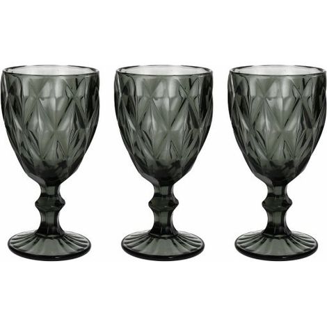 TOGNANA SET 3 CALICI GRIGIO CC320