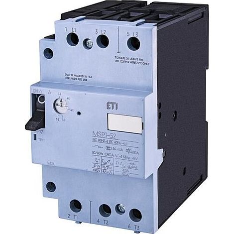 ETI Disjoncteurs moteur MSP1-52, REG