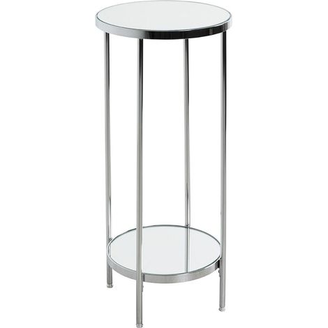 Sellette Design Ronde "Palace" 66cm Chrome