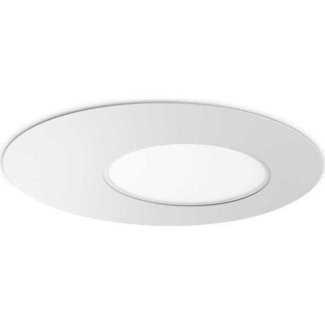 Ideal Lux IRIDE Plafonnier décoratif encastré à LED intégré blanc 1450Lm 3000K